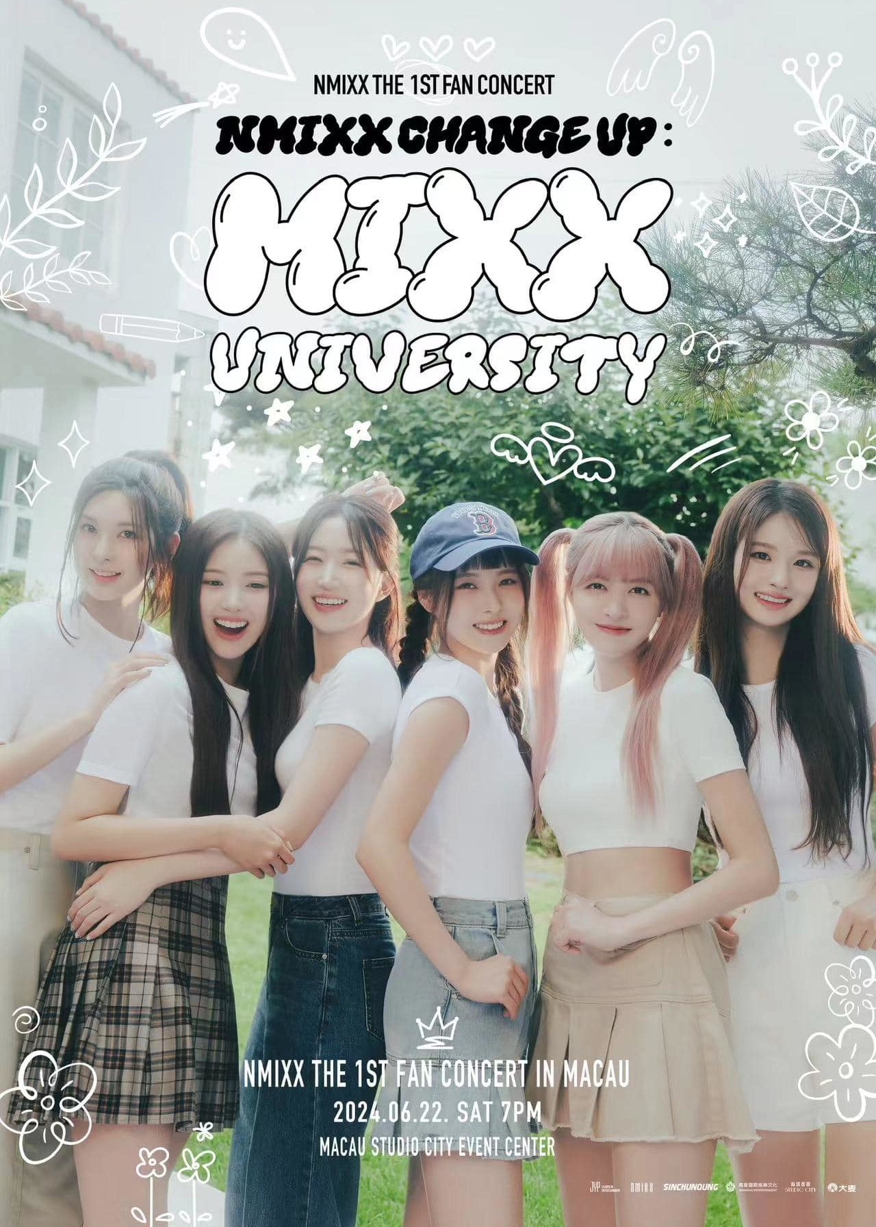 【中國澳門】NMIXX 2024《NMIXX CHANGE UP : MIXX UNIVERSITY》巡迴演唱會 | 新濠影滙綜藝館(新濠影滙店)