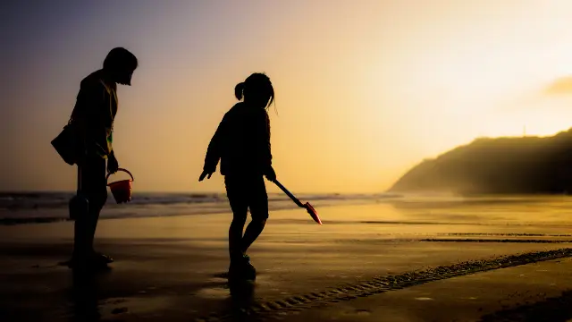 Beachcombing in Hailing Island