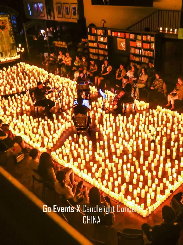 Ji Nan   Qing Ren Jie  Go Events X Qian Mo Shu Dian  Zhu Guang Yin Le Hui  Candlelight Concert | 