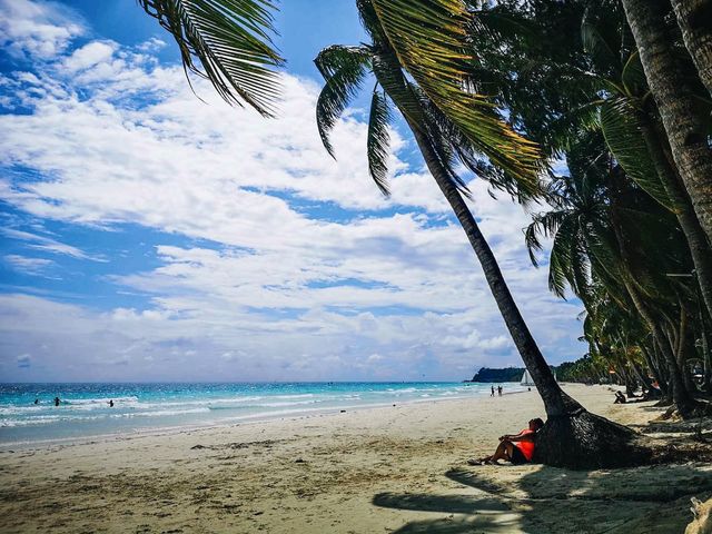 Unwinding my mind at Puka shell beach