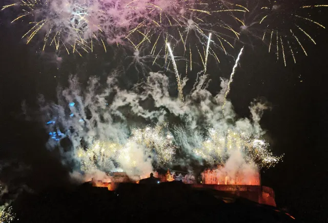 Hogmanay is a big deal in Edinburgh