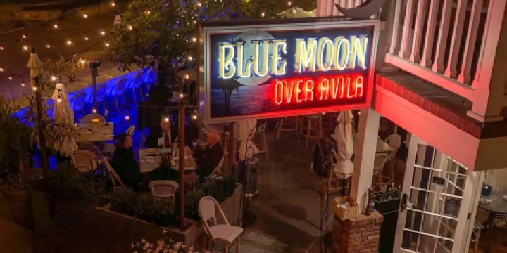 Blue Moon Over Avila