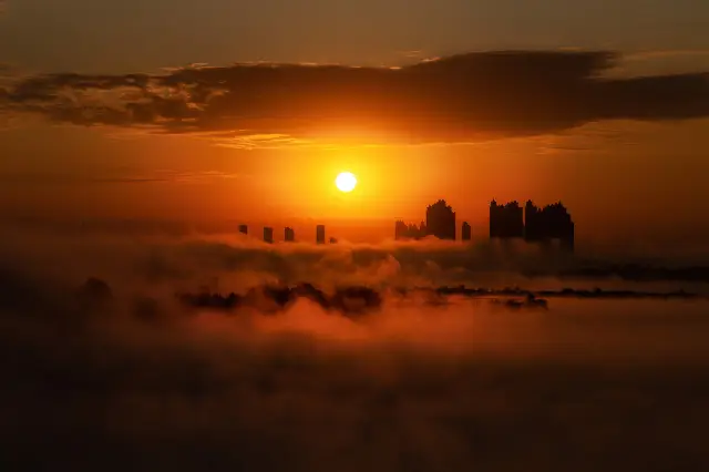 Sunsets in Yining