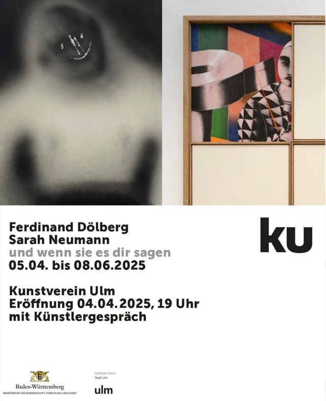 費迪南德·德爾貝格雙人展 《如果他們告訴你》 | 烏爾姆