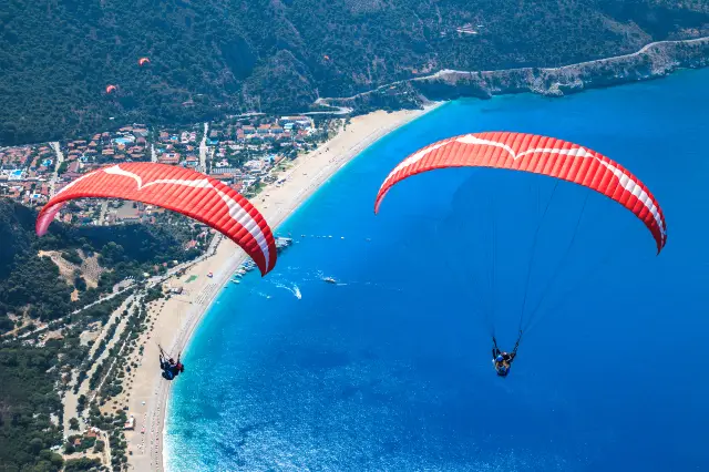 Paragliding experience in Fethiye