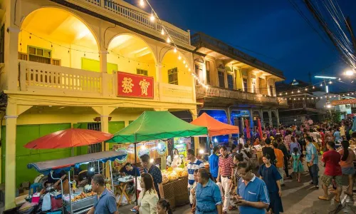JJ Night Market Kanchanaburi