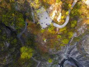 우롄의 인기 가을 경치