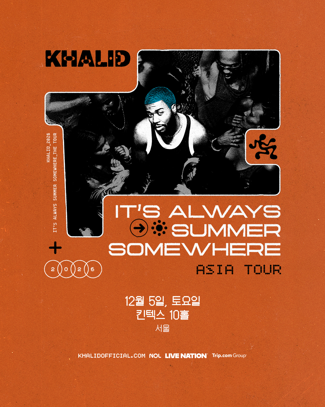 Seoul | Khalid: It's Always Summer Somewhere Tour in Seoul | KINTEX (Korea International Exhibition Center)