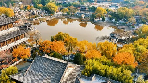 Cixian Shuimo Garden attraction in Handan