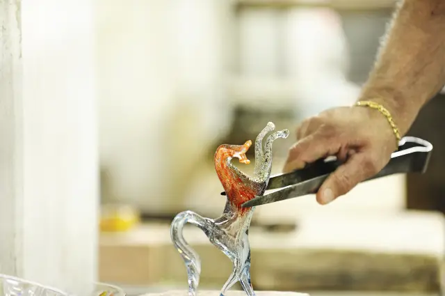 Glass making in Venice