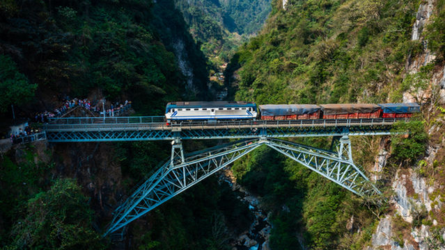 Wujiazhai Bridge, Yunnan-Vietnam railway