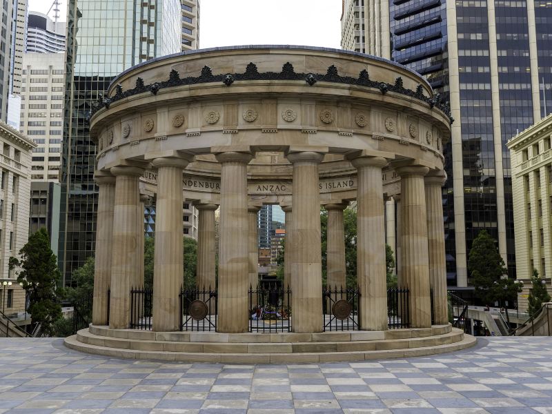 Anzac Square & Memorial Galleries