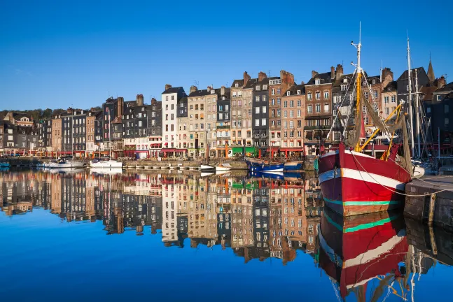 Pensionat i Honfleur