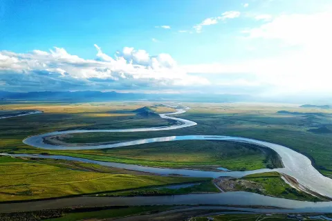 The First Bend of The Yellow River