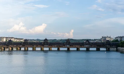 Longjin Covered Bridge