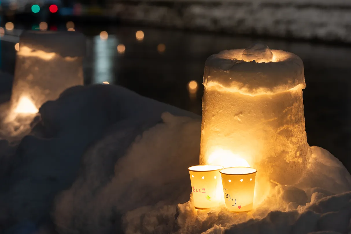 4_오타루 눈빛거리 축제