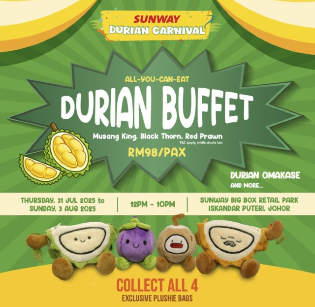 FEAST ON MUSANG KING AT JOHOR’S FIRST DURIAN CARNIVAL | Iskandar Puteri