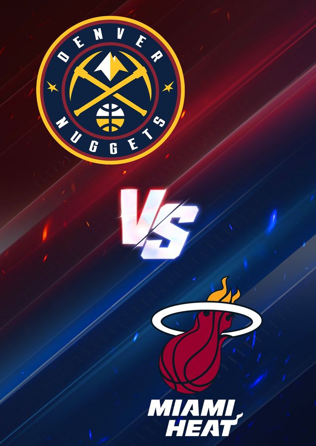 NBA常規賽：丹佛掘金隊 VS 邁阿密熱火隊 | 丹佛