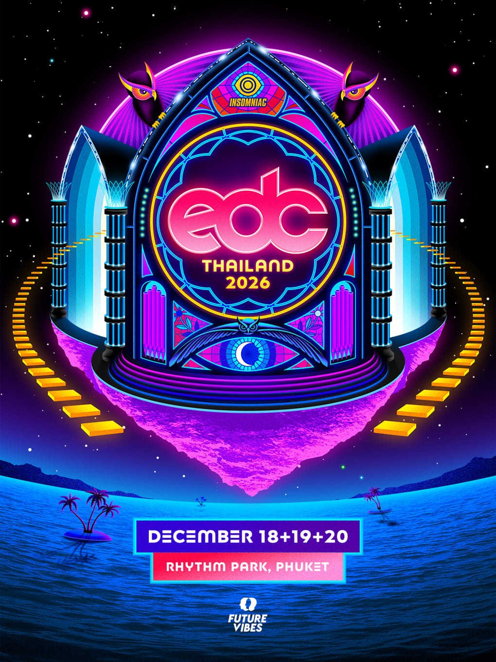 泰國布吉 · EDC Thailand 音樂節 2026 | Rhythm Park
