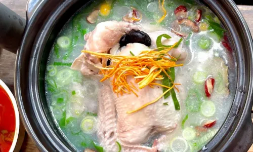 Korean Ginseng Chicken Soup