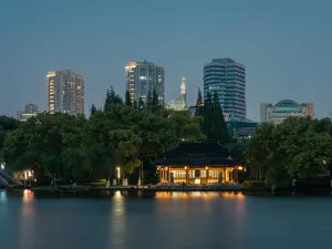 Tianyi Pavilion and Moon Lake Scenic Area