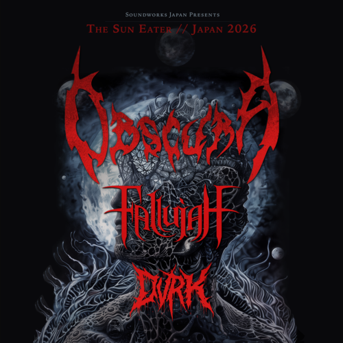 Obscura x Fallujah - Japan Tour 2026 | SOCORE FACTORY