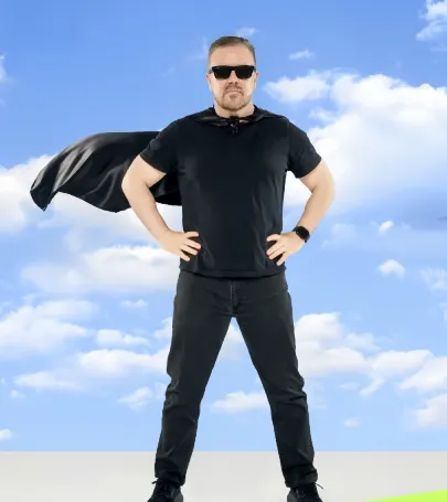 Ricky Gervais Comedy Show event in แอปเบอรีสไทส์