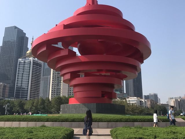 가을 날의 5.4광장 가을 날의 5.4광장
