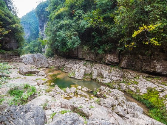 利川清江古河床