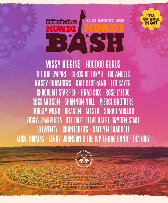澳大利亞布羅肯希爾 · Mundi Mundi Bash 2025 | 錫爾弗頓