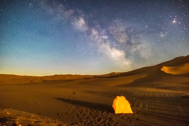 Camping in Turpan