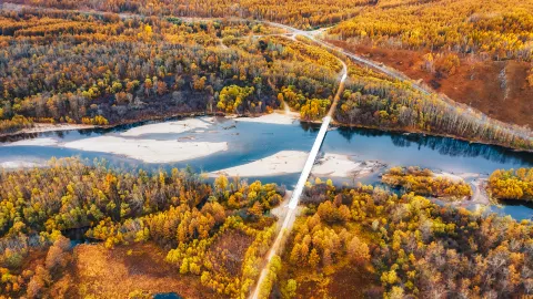 Greater Khingan Range attraction in Genhe