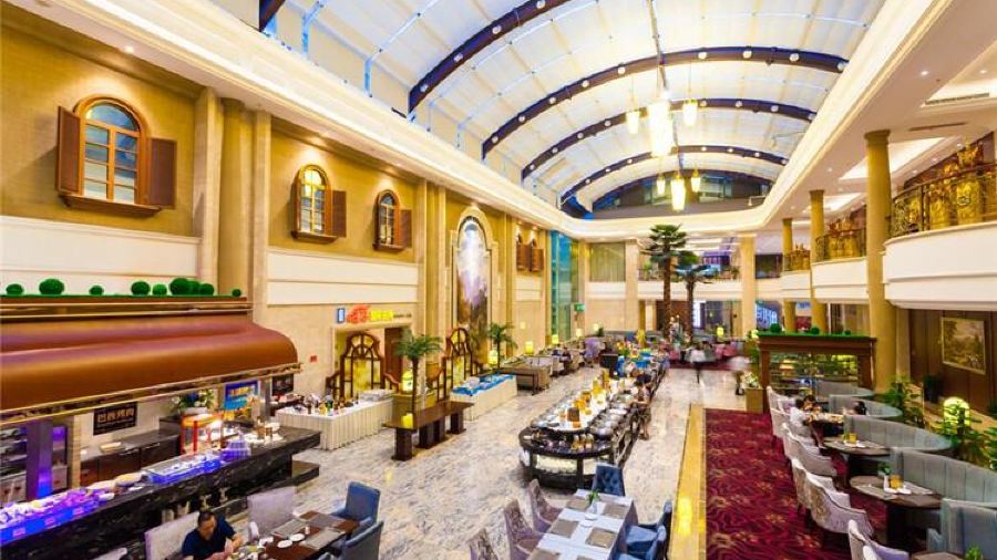 简阳城市名人酒店·米兰阳光西餐厅(金融街店)