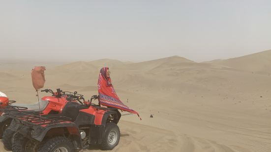 Camel ride at singing sand dun