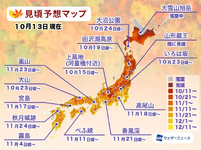 日本紅葉22 日本紅葉最佳觀賞時間 人氣賞楓景點推介 遊記攻略 Trip Com遊玩攻略