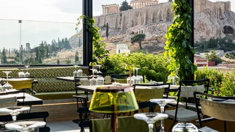 Sense Rooftop Restaurant in Athens