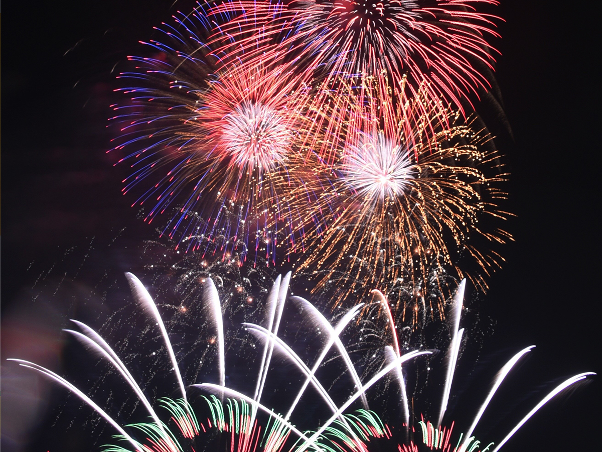 Kariya Wansaka Festival Fireworks Display | Kariya