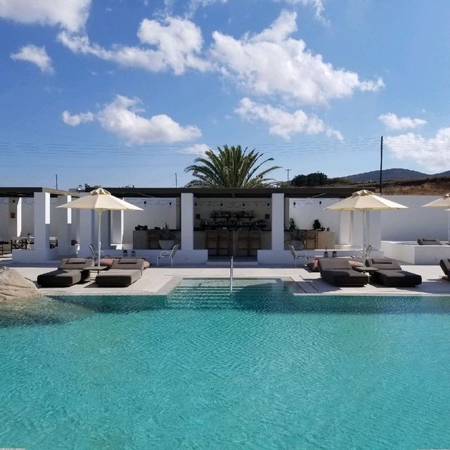 Greek design beach hotel