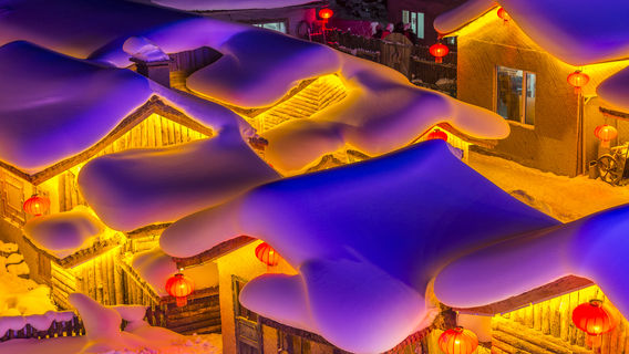 China's Snow Town
