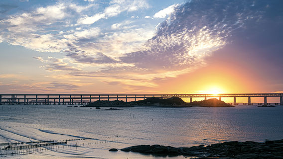 Sunrise Sightseeing in Pingtan