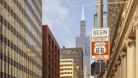 Begin Historic Route 66