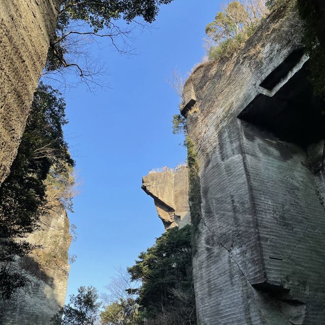 千葉県の隠れビュースポット"鋸山﻿"