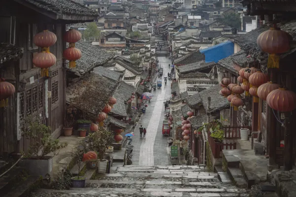 Liping Zhaoxing Landscape Cloud Sky Resort