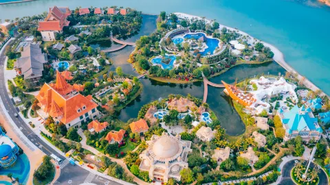 Ocean Flower Island travel destination
