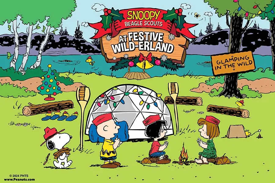 Snoopy Beagle Scouts at Festive Wild-erland | Singapore