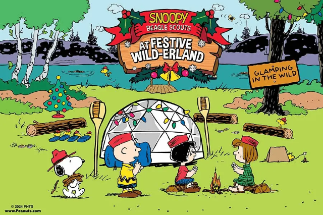Snoopy Beagle Scouts at Festive Wild-erland | Singapore