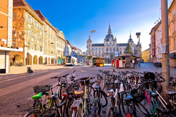 Vadso to Graz flight