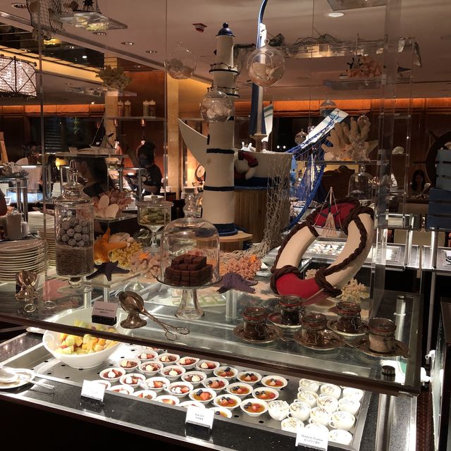 唔太特別既文華東方酒店快船廊自助晚餐