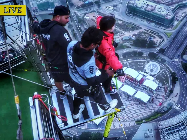 澳門塔笨豬跳 | 挑戰世界最高蹦極