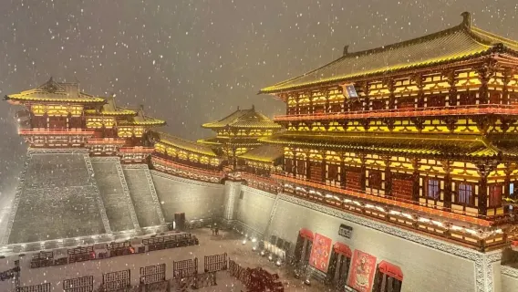 Luoyang Sui And Tang Dynasties Luoyang City Yingtian Gate Site + Tracing the Ode to the Goddess of the Luo River one-day tour [Luoyang Dahehui Attraction]